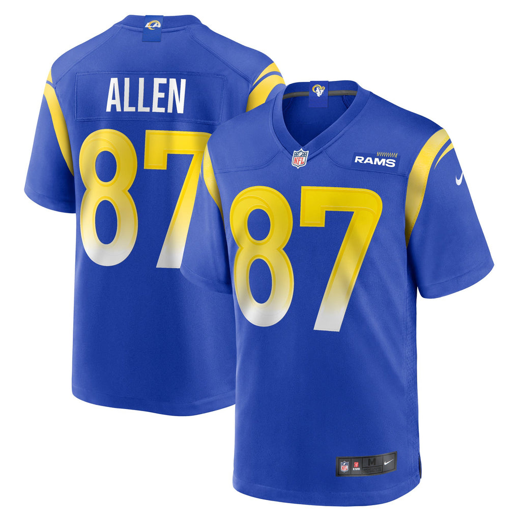 Los Angeles Rams Davis Allen Royal Home Game Jersey