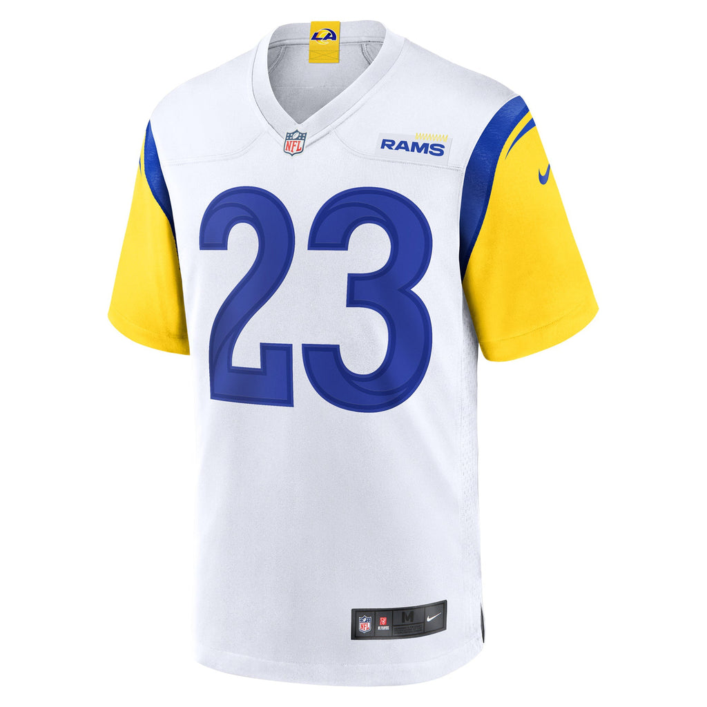 Los Angeles Rams Kyren Williams White Game Jersey