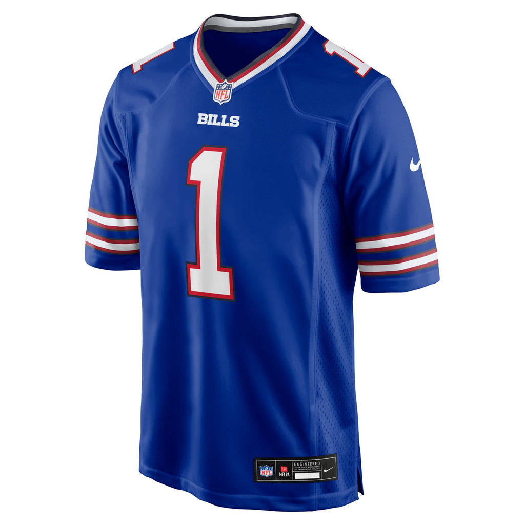 Buffalo Bills Number 1 Dad Royal Game Jersey