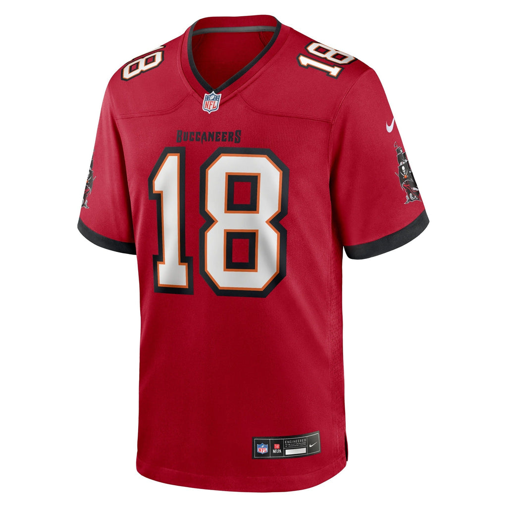 Tampa Bay Buccaneers Josh Williams Red Team Game Jersey