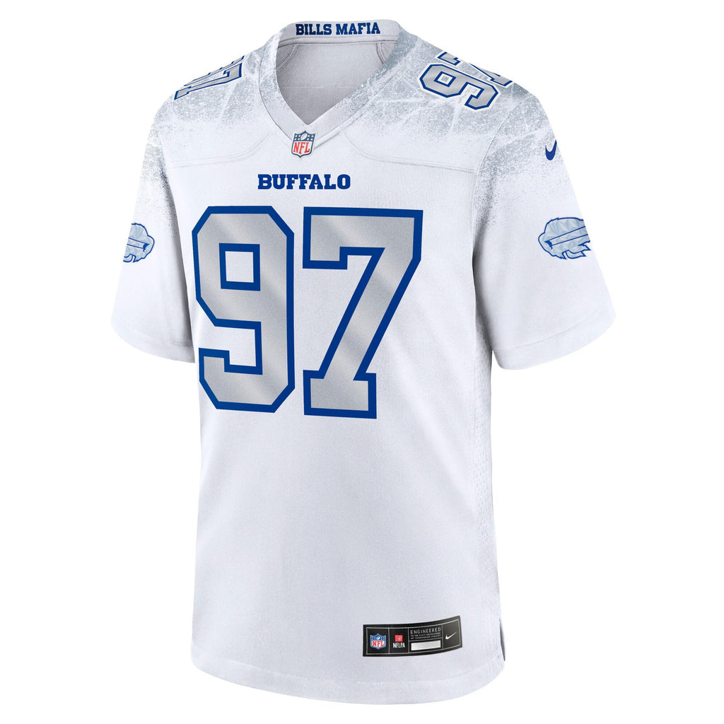 Buffalo Bills Joey Bosa White 2025 Rivalries Collection Game Jersey