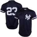 New York Yankees #23 Don Mattingly 1995 Authentic Cooperstown Collection Mesh Batting Practice Jersey - Navy Stitches Baseball Jerseys