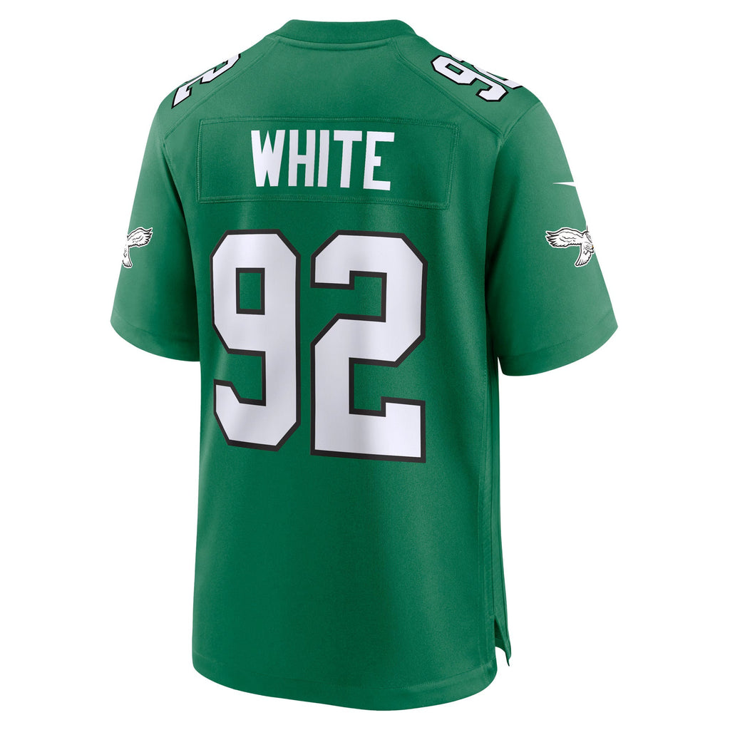 Philadelphia Eagles Reggie White Kelly Green Retired Player Alternate Game Jersey