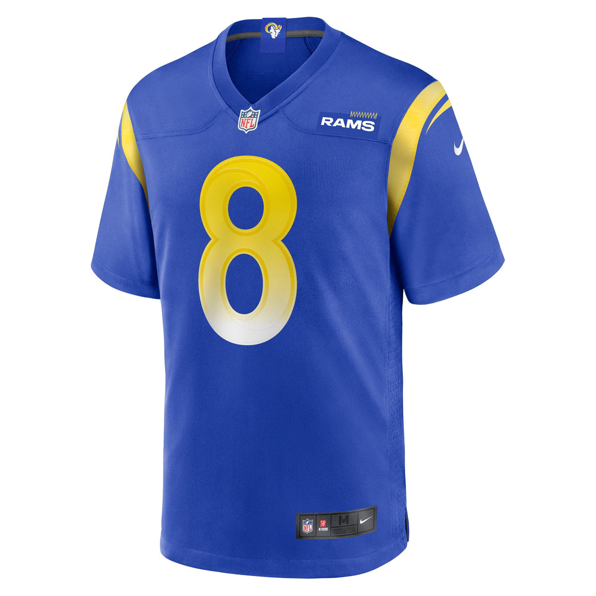 Los Angeles Rams Jared Verse Royal Player Game Jersey