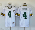 Men's Green Bay Packers Brett Favre White Legacy Replica Player Jersey1