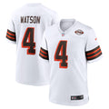 Cleveland Browns Deshaun Watson White Alternate Game Jersey