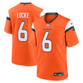 Denver Broncos P.J. Locke Orange Team Game Jersey