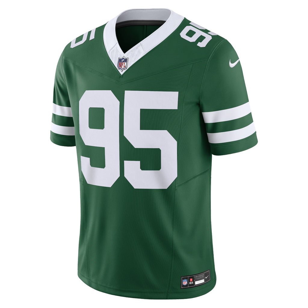New York Jets Quinnen Williams Legacy Green Vapor F.U.S.E. Limited Jersey