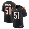 Cincinnati Bengals Isaiah Foskey Black Team Game Jersey