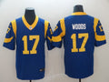 Men's Los Angeles Rams Robert Woods #17 Blue Game jersey