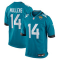 Jacksonville Jaguars Nick Mullens Teal Team Game Jersey