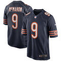Chicago Bears Jim McMahon Navy Game Retired Player Jersey