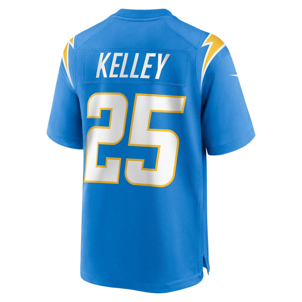 Los Angeles Chargers Joshua Kelley Powder Blue Game Jersey