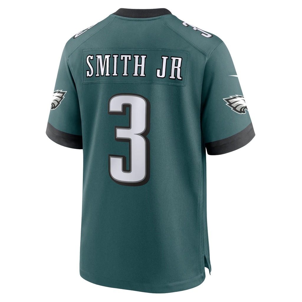 Philadelphia Eagles Nolan Smith Midnight Green Team Game Jersey