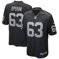 Las Vegas Raiders Gene Upshaw Black Game Retired Player Jersey