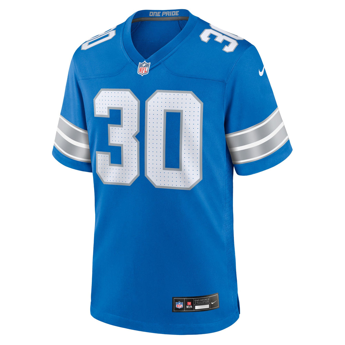 Detroit Lions Khalil Dorsey Blue Team Game Jersey