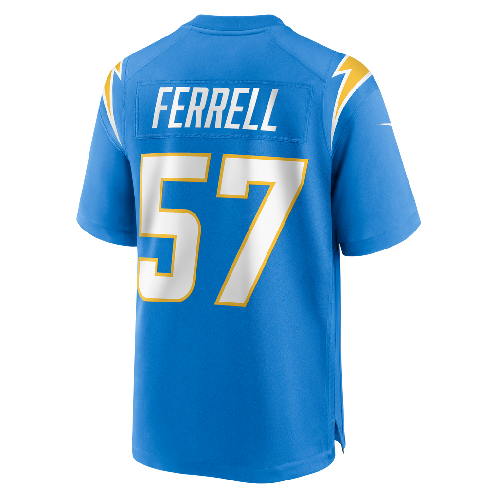 Los Angeles Chargers Clelin Ferrell Powder Blue Team Game Jersey