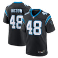 Carolina Panthers Thomas Incoom Black Team Game Jersey