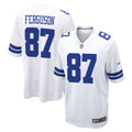 Dallas Cowboys Jake Ferguson White Game Jersey