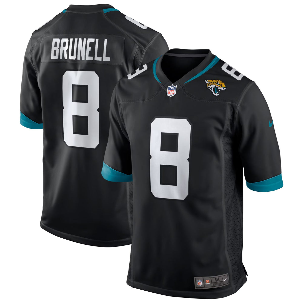Jacksonville Jaguars Mark Brunell Black Retired Player Alternate Game Jersey