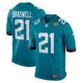 Jacksonville Jaguars Christian Braswell Teal Team Game Jersey