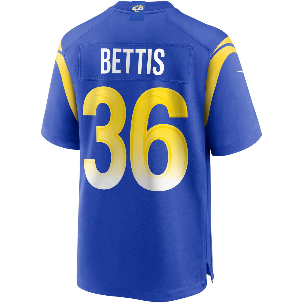 Los Angeles Rams Jerome Bettis Royal Game Retired Player Jersey