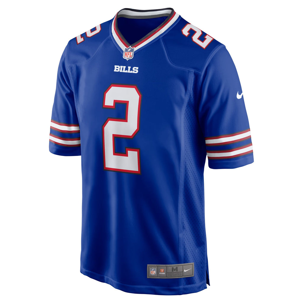 Buffalo Bills Tyler Bass Royal Game Player Jersey