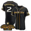 #2 Alex Bregman Houston Astros 2023 SPACE CITY CHAMPIONS FLEX JERSEY C BLACK ALL STITCHED Baseball Jerseys