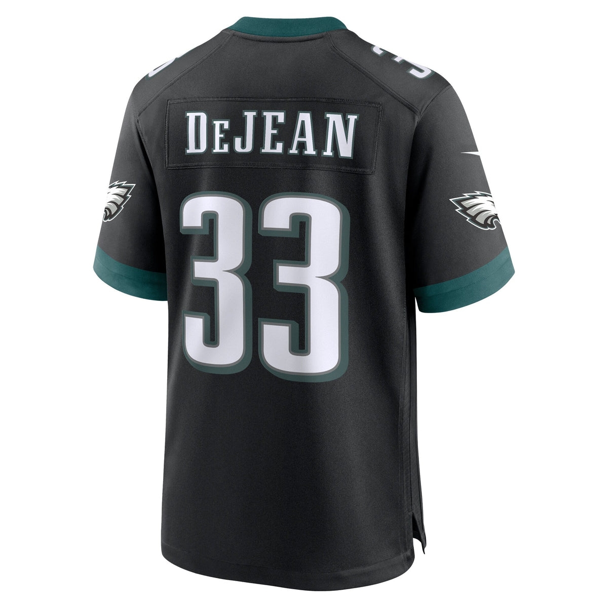 Philadelphia Eagles Cooper DeJean Black Alternate Player Game Jersey