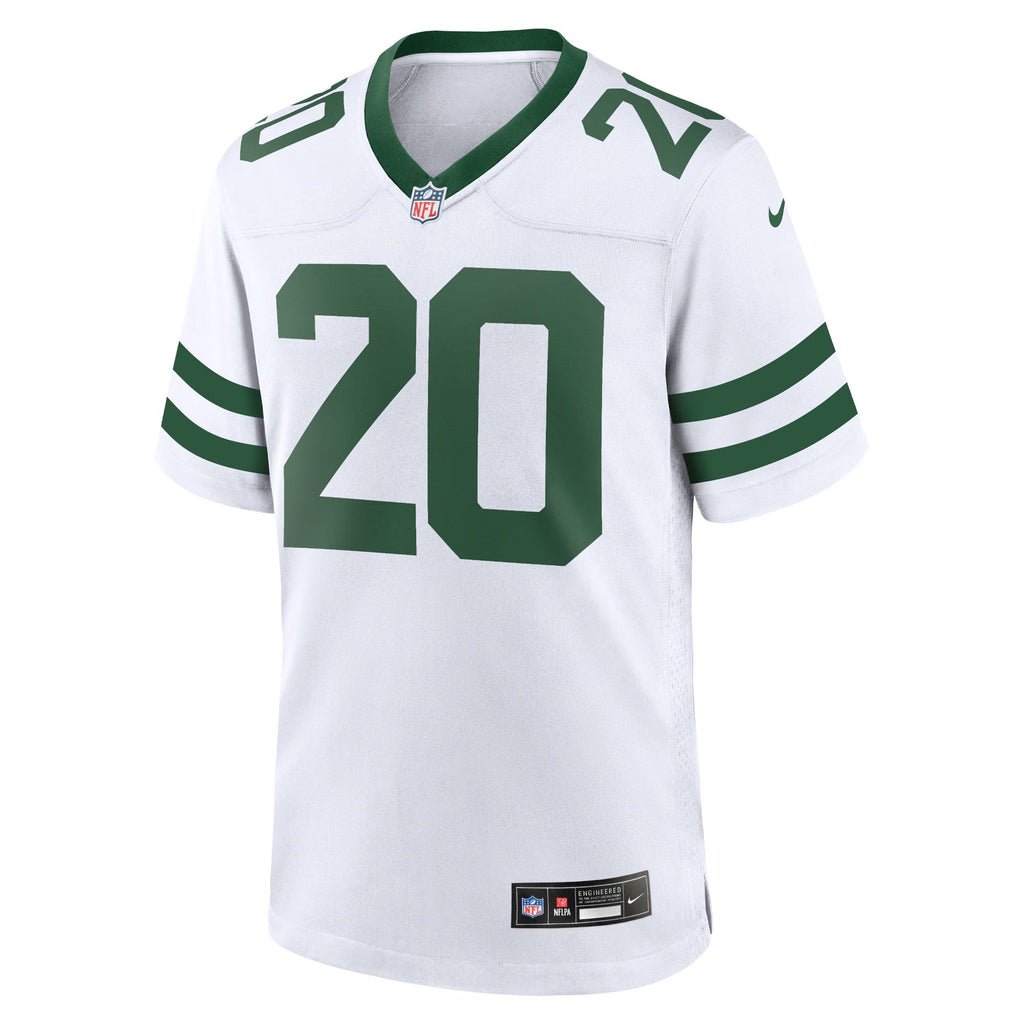 New York Jets Breece Hall Legacy White Game Jersey