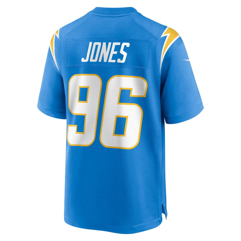 Los Angeles Chargers Naquan Jones Powder Blue Team Game Jersey