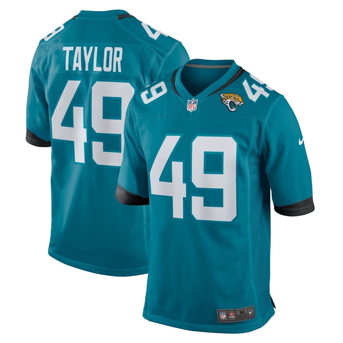Leonard Taylor Jacksonville Jaguars Nike  Game Jersey -  Teal