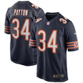 Chicago Bears Walter Payton Navy Game Retired Player Jersey