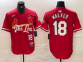 Men's St. Louis Cardinals Jordan Walker #18 Red 2024 City Connect Limited Player jersey
