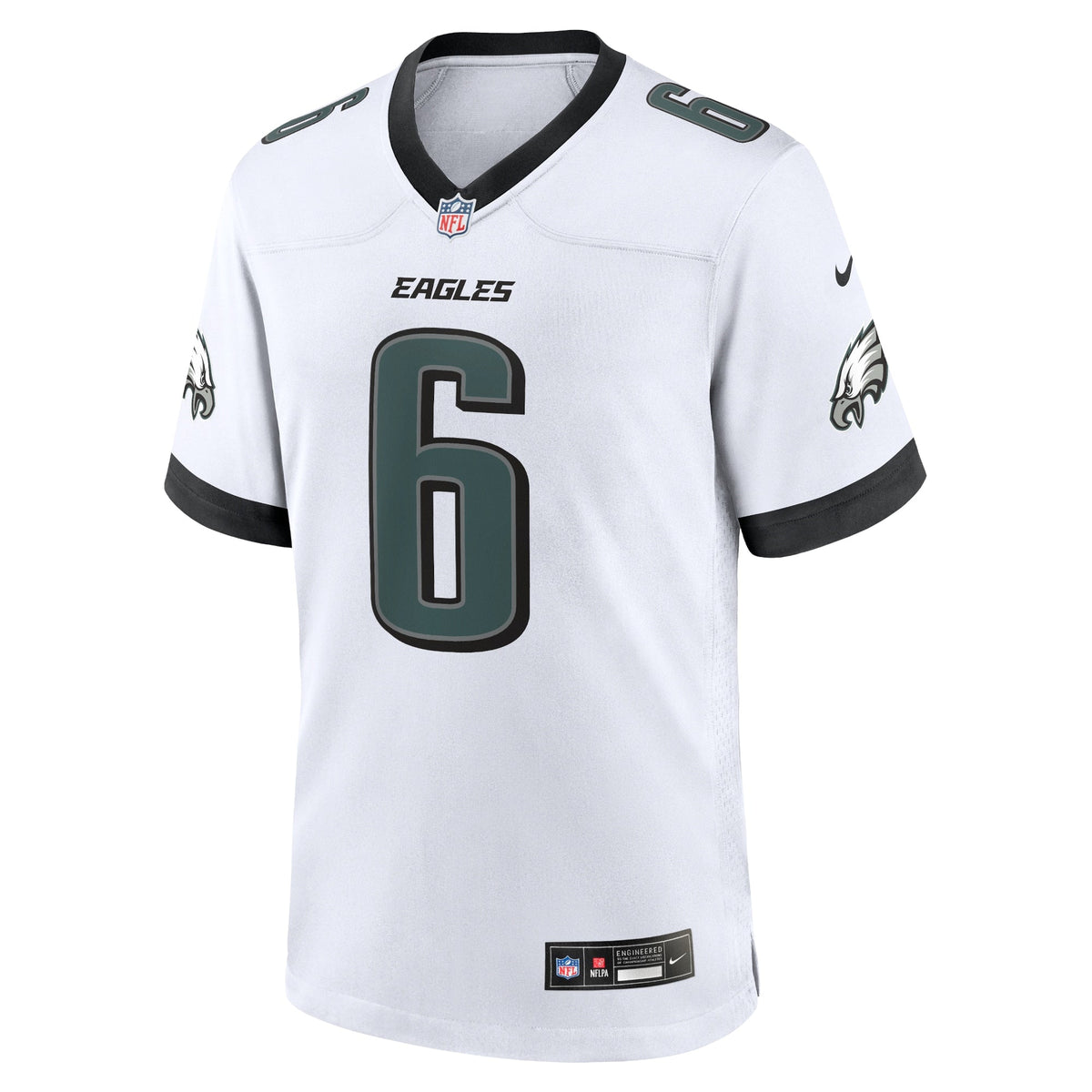 DeVonta Smith Philadelphia Eagles Nike White Game Jersey - White