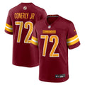 Washington Commanders Josh Conerly Jr. Burgundy 2025 NFL Draft First Round Pick Game Jersey