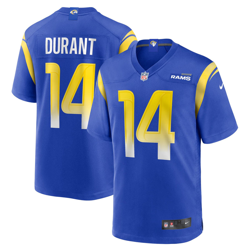 Los Angeles Rams Cobie Durant Royal Game Player Jersey
