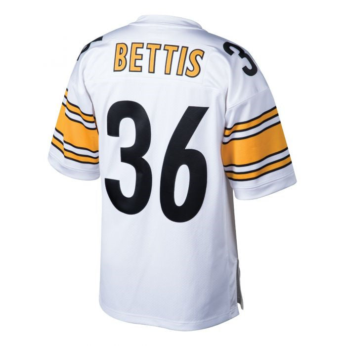 P.Steelers #36 Jerome Bettis Player White Authentic Super Bowl Stitched American Football Jerseys