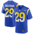 Los Angeles Rams Eric Dickerson Royal Game Retired Player Jersey