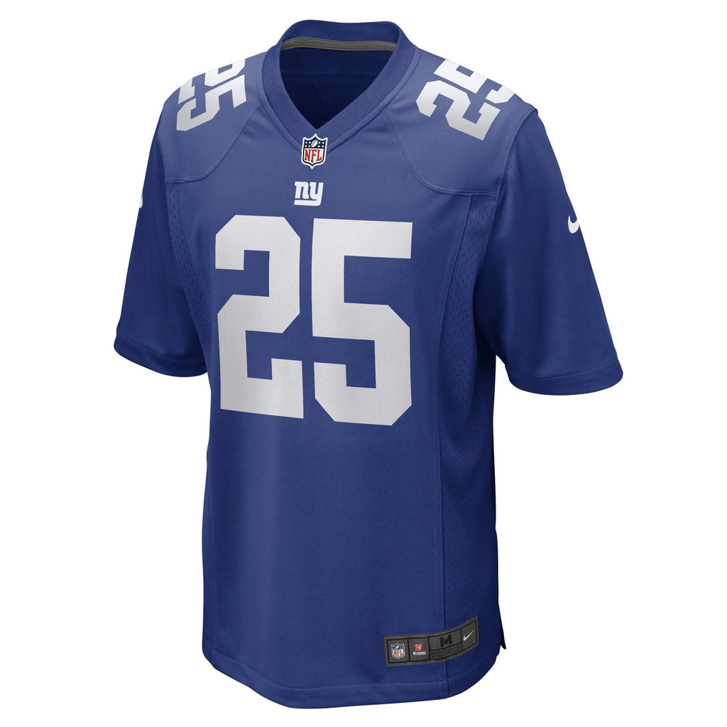 Jashaun Corbin New York Giants Nike Game   Jersey - Royal