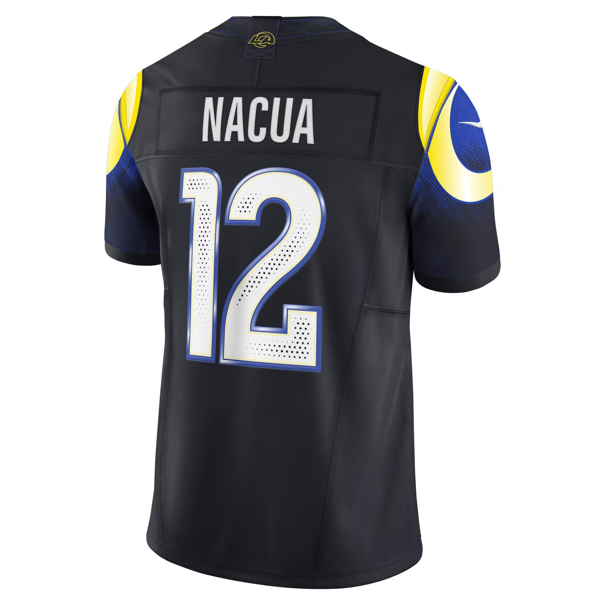 Los Angeles Rams Puka Nacua Midnight Blue 2025 Rivalries Collection Limited Jersey