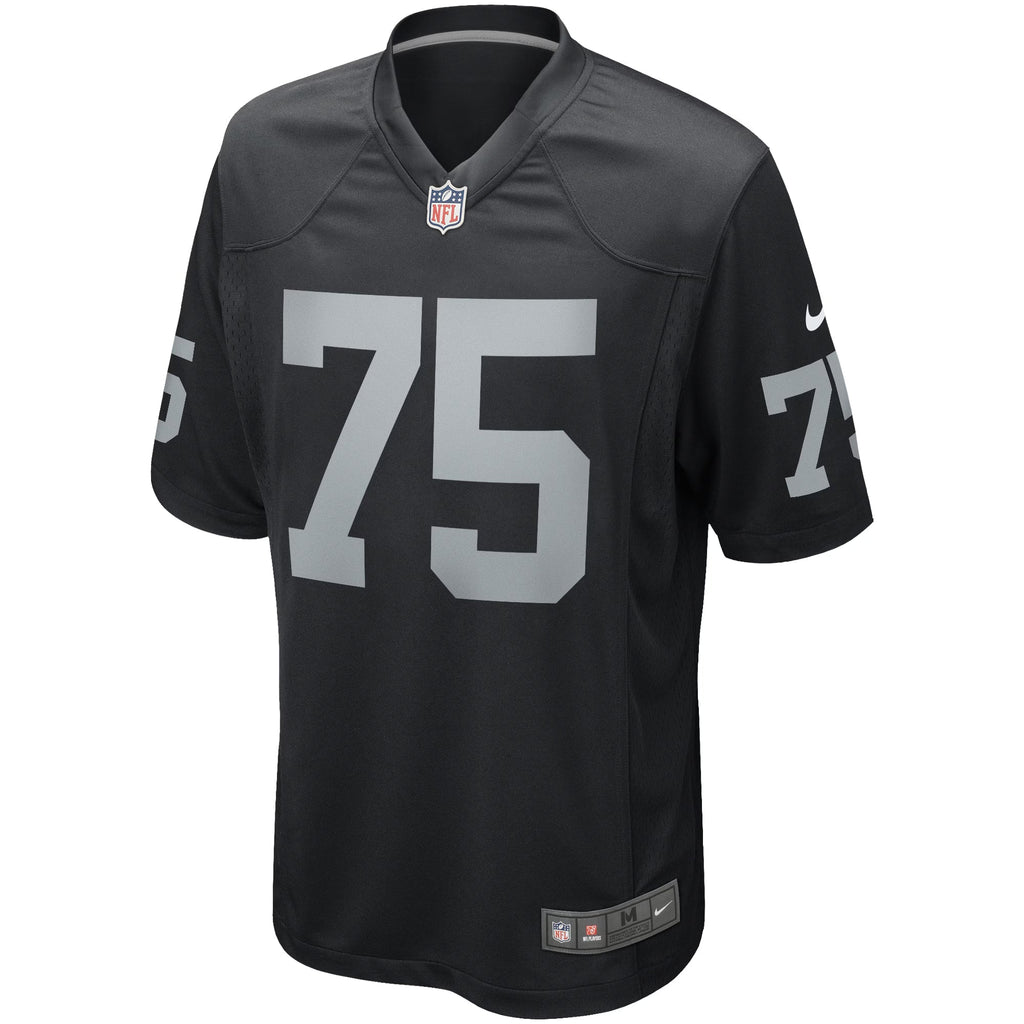 Las Vegas Raiders Howie Long Black Game Retired Player Jersey