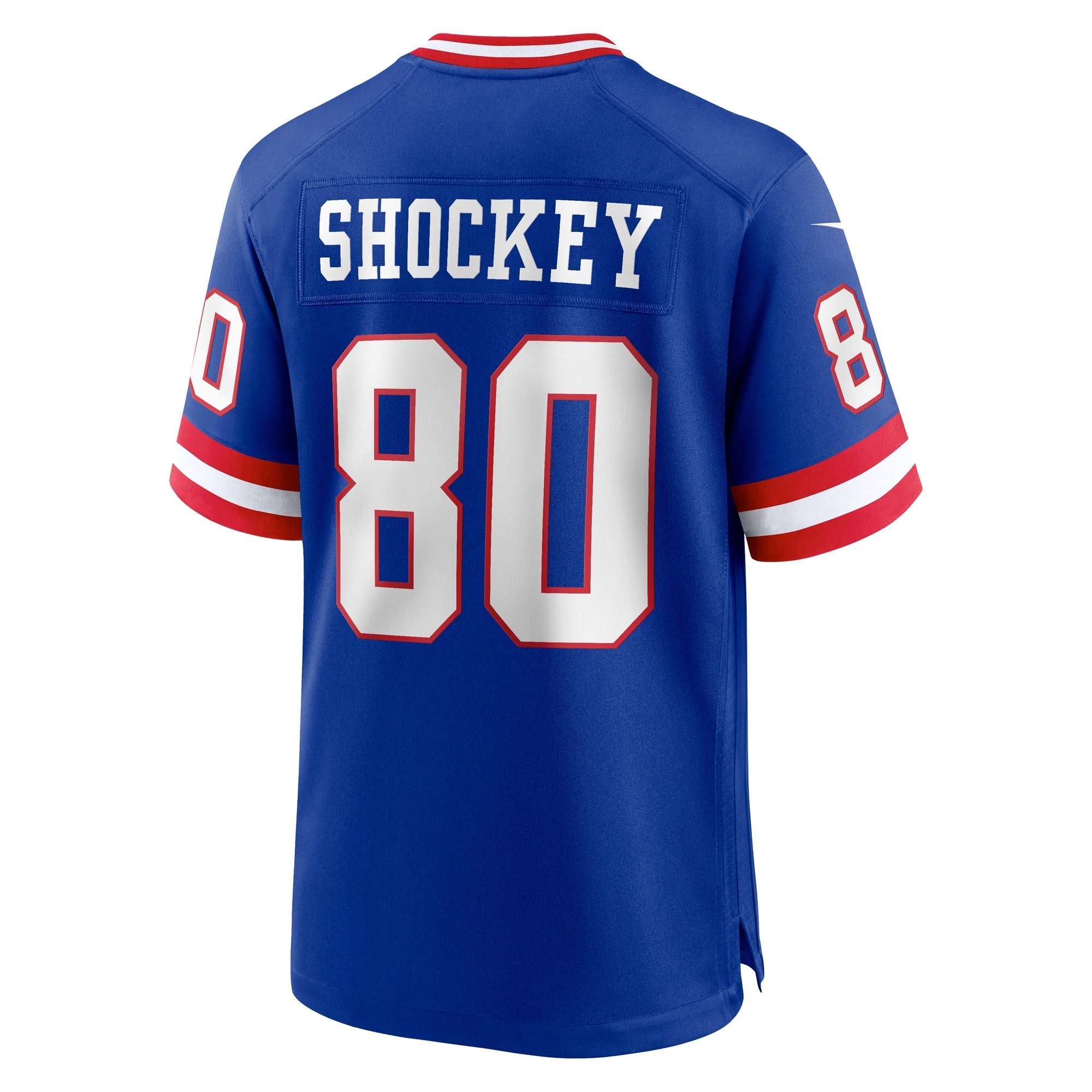 New York Giants Jeremy Shockey Royal Retired Player Alternate Game Jersey