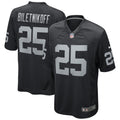 Las Vegas Raiders Fred Biletnikoff Black Game Retired Player Jersey