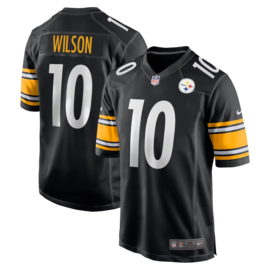 Pittsburgh Steelers Roman Wilson Black Game Player Jersey