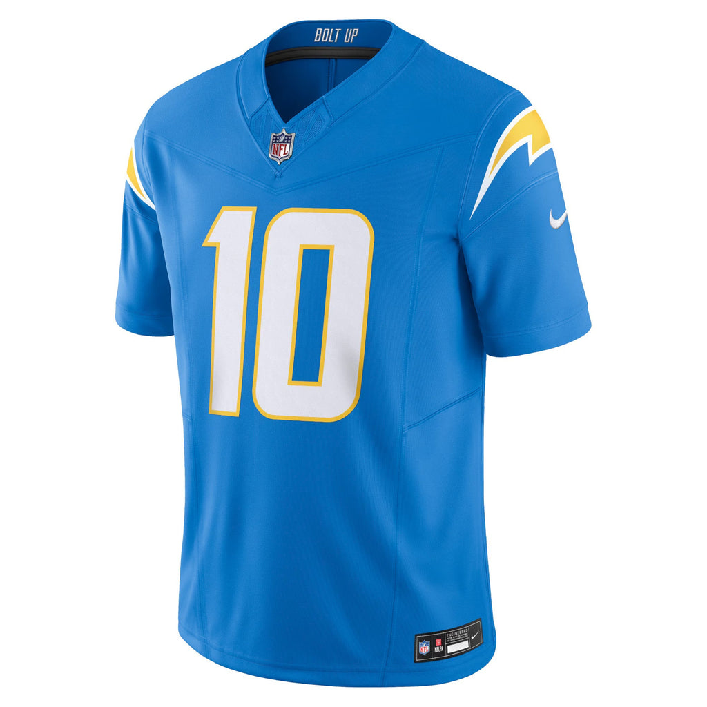 Los Angeles Chargers Justin Herbert Powder Blue Vapor F.U.S.E. Limited Jersey