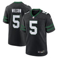 New York Jets Garrett Wilson Legacy Black Alternate Game Jersey