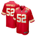 Kansas City Chiefs Creed Humphrey Red Game Jersey