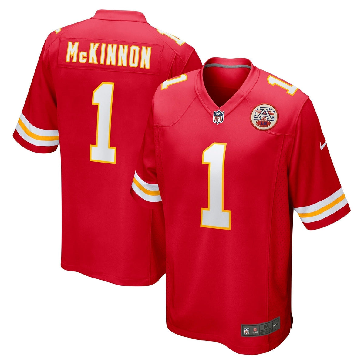 Jerick McKinnon Kansas City Chiefs Nike Game   Jersey - Red