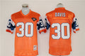 Men's Denver Broncos Terrell Davis Orange Legacy Replica Jersey1
